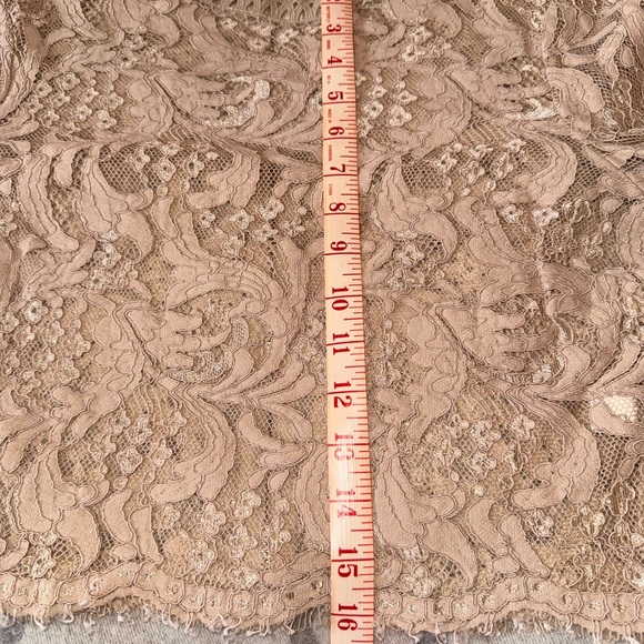 Revamped Lace Bell Sleeve Blouse in Tan - Picture 8 of 10